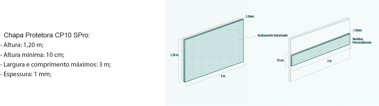 Chapa Protetora CP10